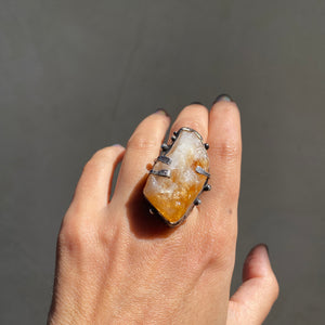 Size 8.5 // Citrine Ring