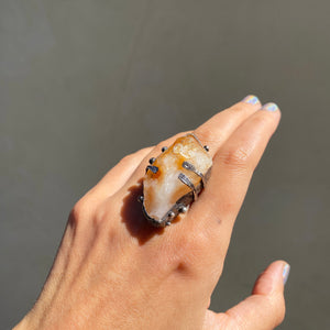 Size 8.5 // Citrine Ring