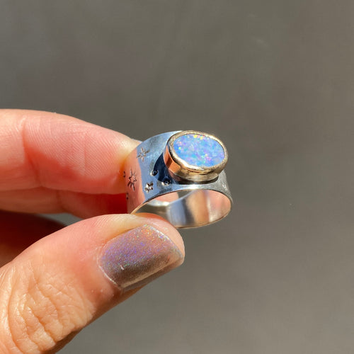 Size 8.25 // Galaxy Opal Ring
