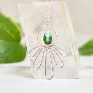 Portal Necklace // Sonoran Gold Turquoise