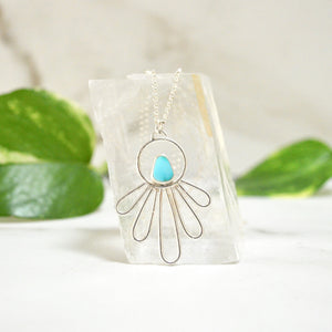 Portal Necklace // Sonoran Gold Turquoise