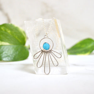 Portal Necklace // Sonoran Gold Turquoise