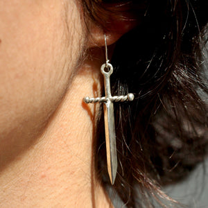 Sword Earring // Single or Pair