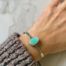 Turquoise Mountain Stamped Cuff #2