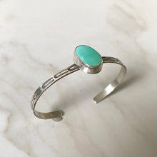 Turquoise Mountain Stamped Cuff #2