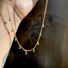 14k Gold Fill Drops Of Neptune Choker