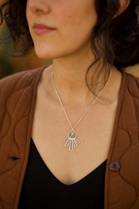 Portal Necklace // Sonoran Gold Turquoise